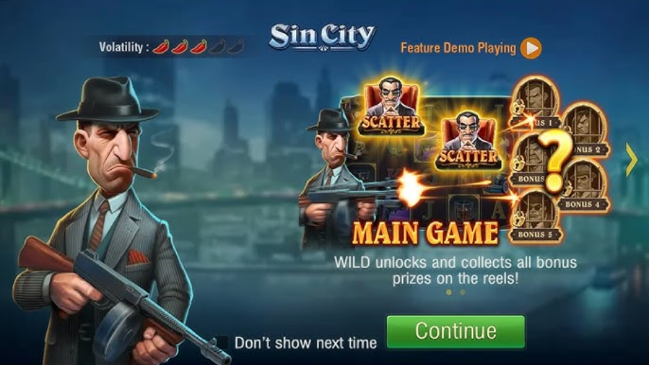 Misteri & Kemewahan: Menyelami Dunia Sin City Slot